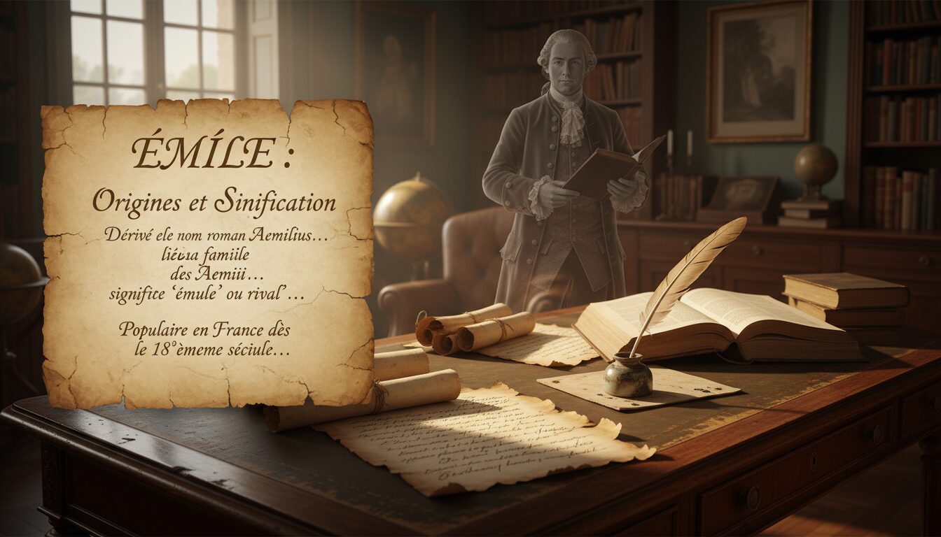 explore the origin, history, and meaning of the first name Émile, a classic and charming choice.