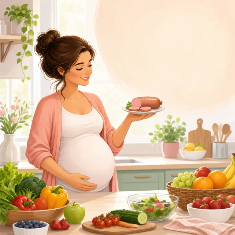 Cervelas and pregnancy food safety — pregnant woman nutrition, healthy eating, cervelas consumption during pregnancy laviedebebe.com