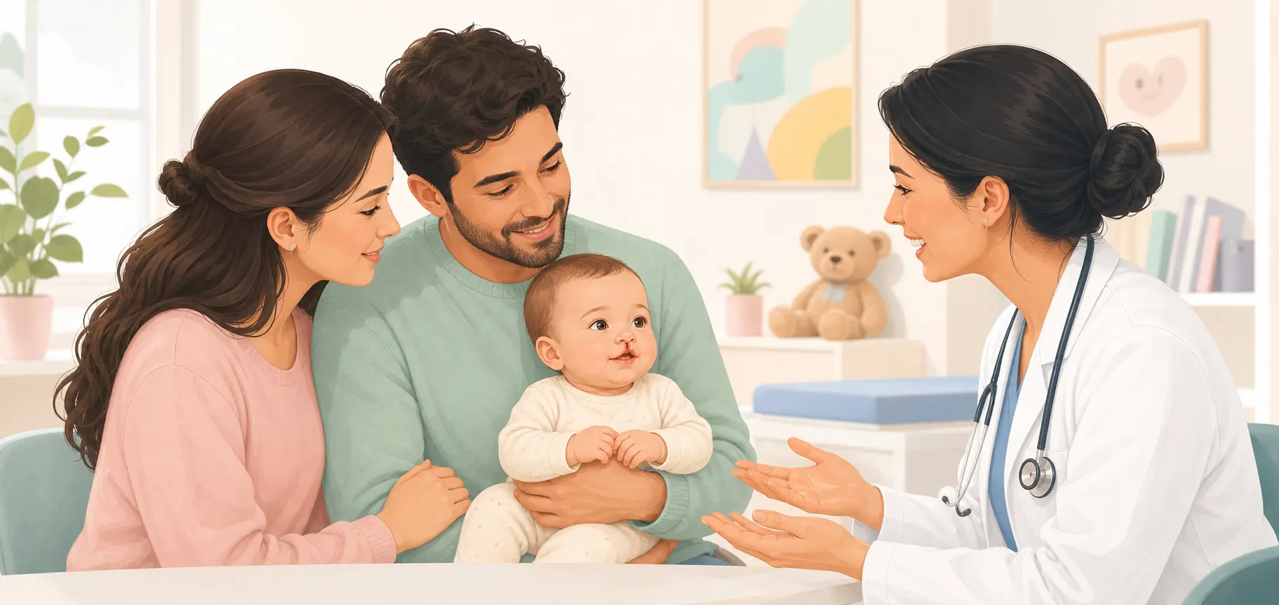 Fente labio-palatine : comment accompagner au mieux votre bébé dès les premiers jours ?