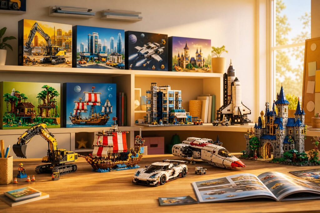 Guide LEGO 2026 nouveaux sets thèmes exclusifs fiches complètes collection Technic City Star Wars Harry Potter jouets