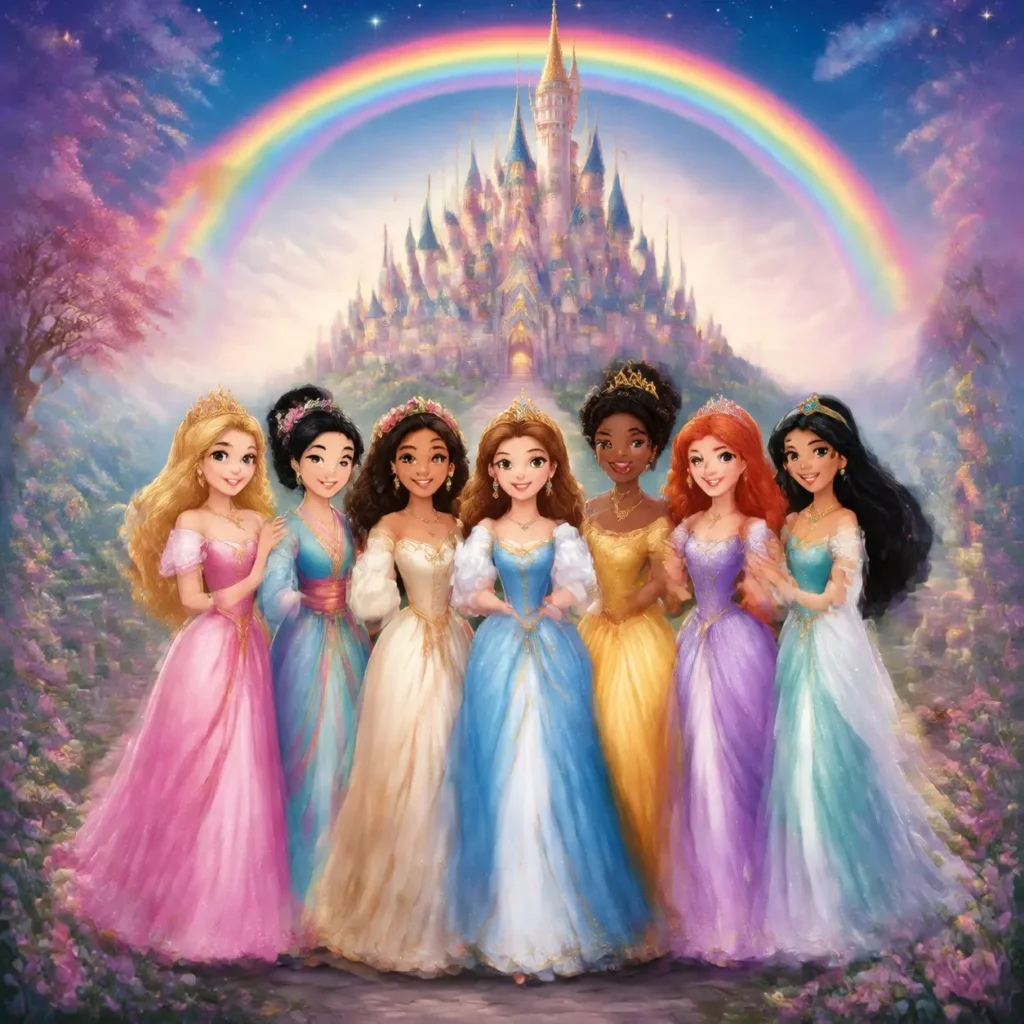 Princesses Walt Disney univers enchanté — toutes les princesses réunies, magie Disney, enfants rêve laviedebebe.com