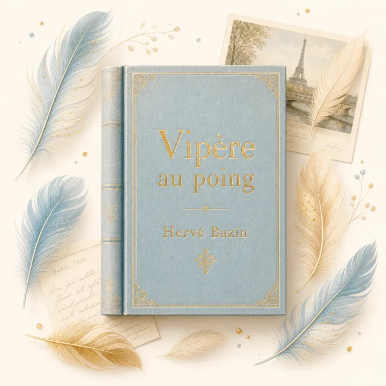 Vipère au poing roman Hervé Bazin — couverture livre classique français, littérature éducative, analyse roman parentalité bienveillante laviedebebe.com